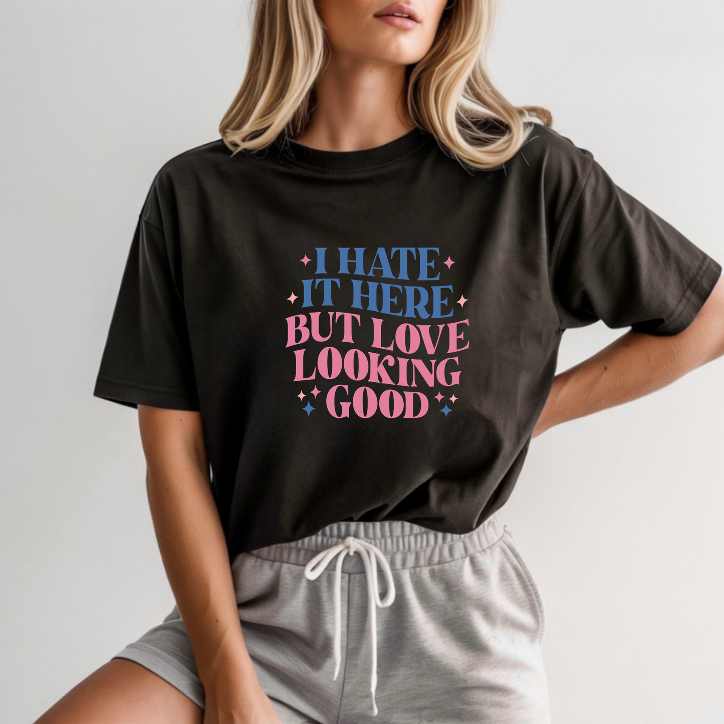 Hot Girl Hustle Tee | Heavyweight Oversized Fashion Tee