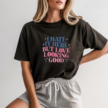 Hot Girl Hustle Tee | Heavyweight Oversized Fashion Tee